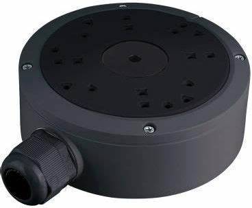 Caja de Conexiones para exterior - compatible con camaras AHD e IP, Aprueba de Agua IP66, Color Negro. Caja de Conexiones para exterior - compatible con camaras AHD e IP, Aprueba de Agua IP66, Color Negro.